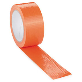 2 x Textilní páska ORANŽOVÁ, 48mm, návin 50m, tloušťka 220µm