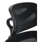 Kancelářská židle, houpací mechanismus, černá, KA-K2021 BK