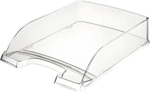 Leitz Plus průhledná / Odkladač na dokumenty / Plast / A4 / 255 × 357 × 70 mm (10K079C)