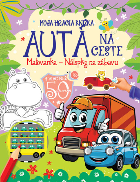 Moja hracia knižka Autá na ceste