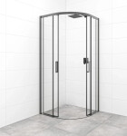 Sprchový kout čtvrtkruh 90x90 cm SAT TEX BB SATTEXSBB90CT SATTEXSBB90CT