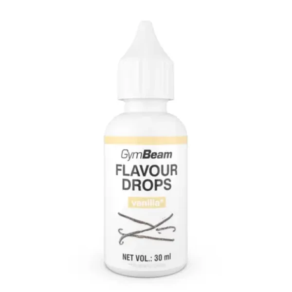 Flavour Drops - GymBeam (vanilka, 30 ml) (9037-8-vanilla)