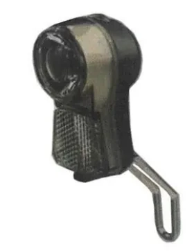 Pro-T Plus 7128 / Přední světlo na kolo / 30 Lux / 1x LED dioda / Uchycení na vidlici (T05047)