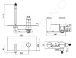 Nion Sprchové dveře pivotové dvoukřídlé L/P, 800 mm, Jika perla Glass, stříbrná/transparentní sklo H2562N10006681