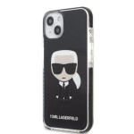 Pouzdro Karl Lagerfeld TPE Full Body Ikonik iPhone 13 mini černé