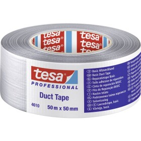 Tesa Tesa 04610-00000-00 páska se skelným vláknem tesa® Professional stříbrná (d x š) 50 m x 50 mm 1 ks - Tesa 4610 50 mm x 50 m stříbrná