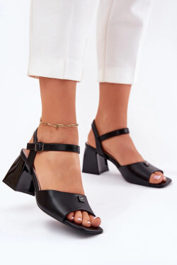 Sandály na podpatku model 213186 Step in style 40