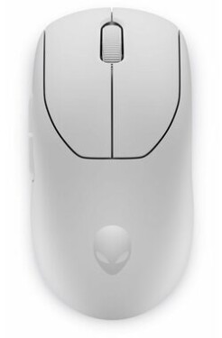 DELL Alienware Pro bílá / Herní bezdrátová myš / 26000DPI / 6 tlačítek / 2.4GHz / USB (545-BBFN)