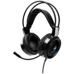 DELTACO GAMING DH110 Gaming Sluchátka Over Ear kabelová stereo černá