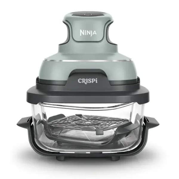 Ninja Crispi FN101EUSG zelená / horkovzdušná fritéza / 1700 W / 3.8l / 4 funkce / 40°C - 240°C (FN101EUSG)