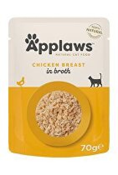 Applaws Cat kapsa Adult Broth kuřecí prsa 70g