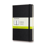 Zápisník Moleskine - tvrdé desky, M, čistý - černý