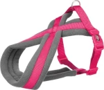 TRIXIE Postroj Premium touring fuchsia M-L / 50-90 cm / 25 mm / polstrovaný (TX-204011)