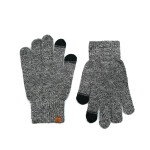 Gloves model 19045252 Black/Light Grey UNI - Art of polo