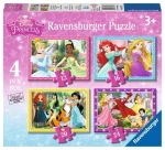 Ravensburger Disney: Kouzelné princezny 4 v 1