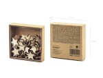 PartyDeco Dřevěné konfety hvězdičky (50 ks)