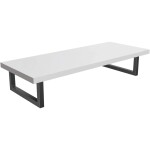 CERANO Deska pod umyvadlo Navira Pro + podpěrná konzole - bílá matná - 70x46x3,6 cm - 6061184
