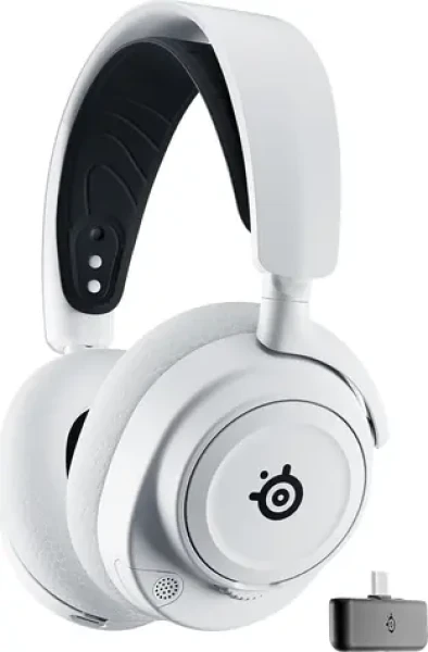 SteelSeries Arctis Nova 7X bílá / Herní bezdrátová sluchátka / BT + USB-AUSB-C / mikrofon (61567)