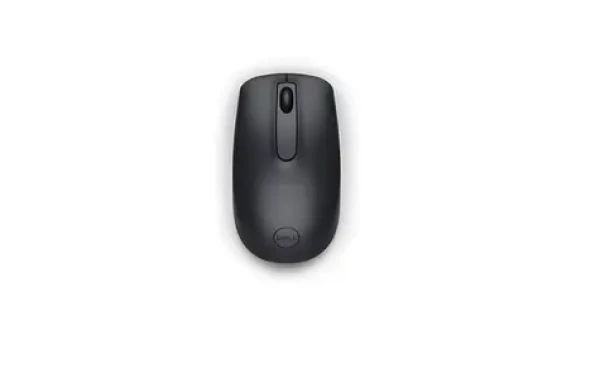 Dell WM118 černá / Bezdrátová optická myš / 3 tlačítka / 1x AA baterie (570-BBMJ)