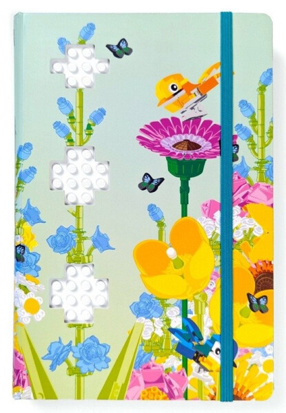 LEGO® Zápisník s gelovým perem - Botanicals, recyklovatelný