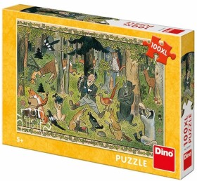 Josef Lada - Hajného sen: puzzle 100XL dílků - Josef Lada