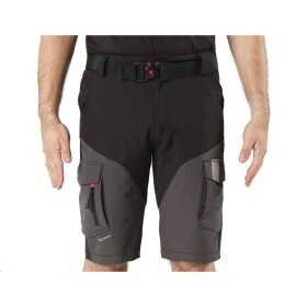 ISSA - Industrial Starter Kraťasy WISE STRETCH 9059B šedo-černé 3XL šedo černé
