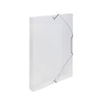 Krabice gumou A4 čirá