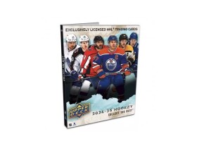 Upper Deck Album na Hokejové Karty 2024-25 Starter Kit + Set Karet a Fólií Full Pack