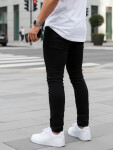 Pánské džíny slim fit černé FashionStreet UX4482 s33
