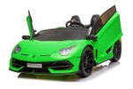 Mamido Dětské elektrické autíčko Lamborghini Aventador SX2028 zelené
