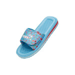 Klapky na suchý zip Kubota vícebarevné květinové modré K25SS-100-001-14-1 37