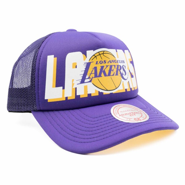 Mitchell & Ness Pánská kšiltovka Los Angeles Lakers NBA Billboard Trucker