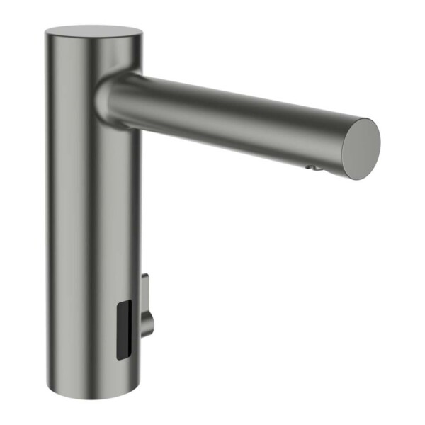 Laufen - Twintronic Elektronická umyvadlová baterie, se směšovačem, bateriové napájení, kartáčovaná ocel HF707003423060