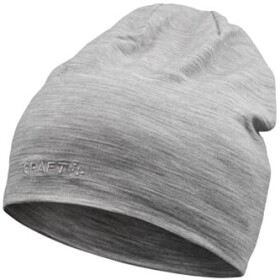 Běžecká čepice CRAFT Essence Wool - šedá Velikost textilu: L-XL