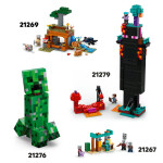 LEGO LEGO® Minecraft® 21278 Základna plenitelů a Ničitel
