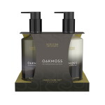 SCOTTISH FINE SOAPS Sada s péčí o ruce Oakmoss – 2 x 300 ml, šedá barva, plast