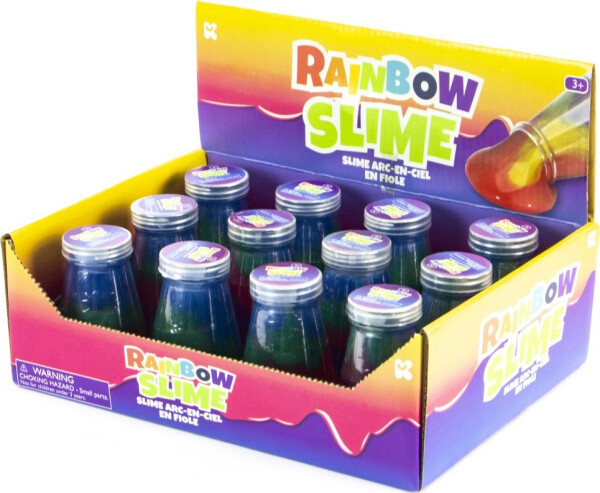 Duhový sliz v lahvičce