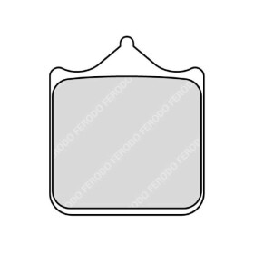 Brzdové destičky Ferodo Fdb2255St