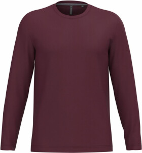 Kariban K 359 Pánské tričko s dlouhým rukávem 20.K359 wine XL