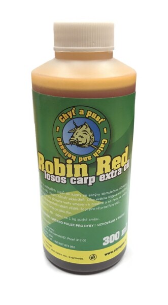 Chyť a pusť Olej Robin Red losos carp extra oil 250ml,Chyť a pusť Olej Robin Red losos carp extra oil 250ml