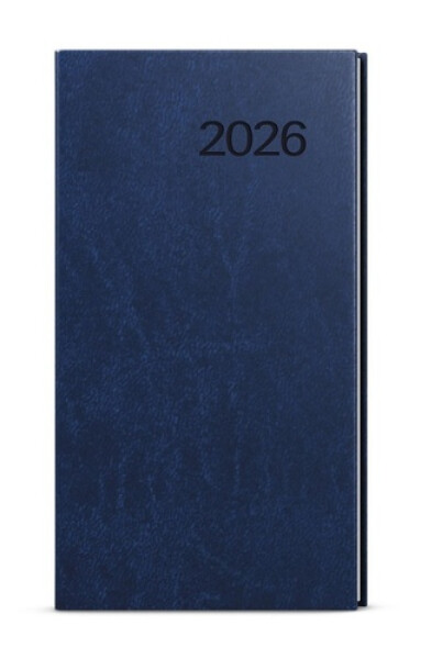 Týdenní diář 2026 Jakub Vivella kapesní modrá