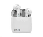 CARNEO S8 bílá / bezdrátová sluchátka s mikrofonem / Bluetooth 5.0 (8588007861227)