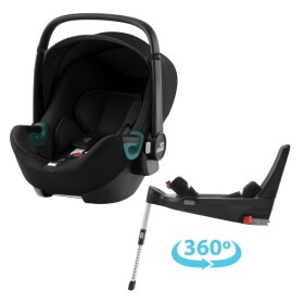 Set Autosedačka Britax Römer Baby-Safe 3 i-Size + Flex Base 5Z - Space Black