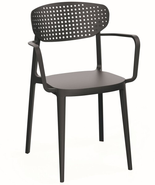 Rojaplast Křeslo AIRE ARMCHAIR - antracit