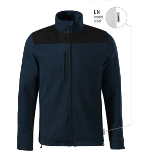 Effect fleece unisex námořní modrá 02 (brand label) XL