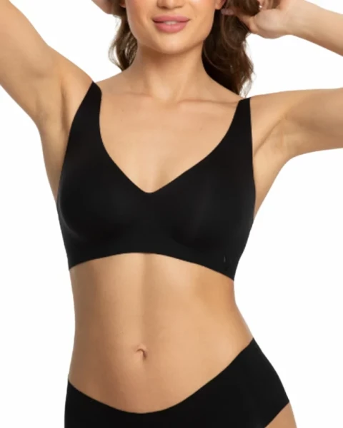 Dámská pohodlná bezkosticová podprsenka Julimex Jelly Bra Basic černá