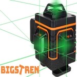 Bigstren 18763 4D Křížový Nivelační Laser 16 linek