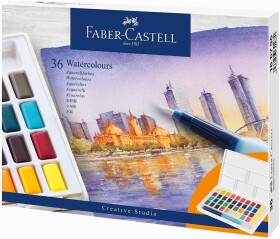 Akvarelové barvy Faber-Castell 36
