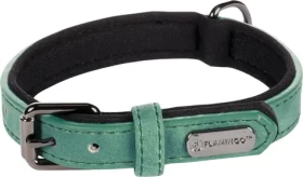 Flamingo Delu Obojek s neoprenovým polstrováním zelená XS/S (FLA-519291)