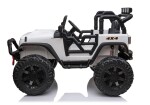 Mamido Elektrické autíčko Jeep Brothers bílé 24V 2x200W
